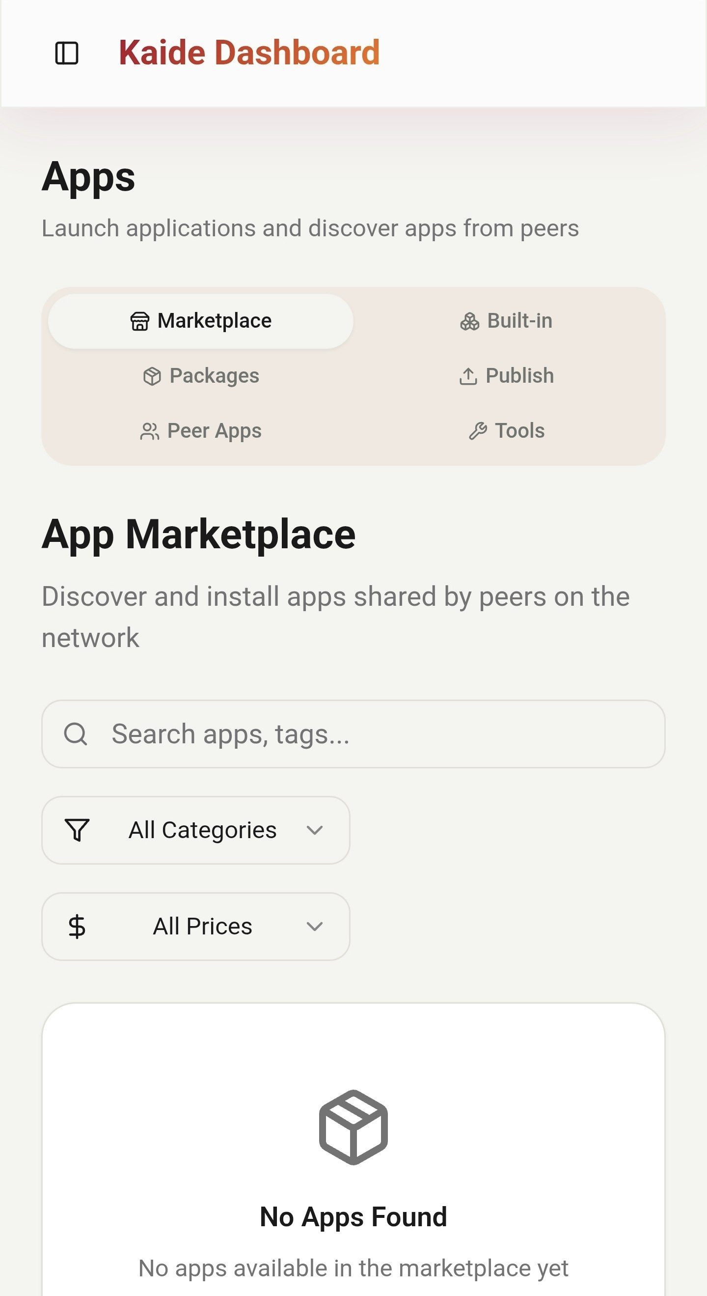 Kaide.app — The People’s Cloud screenshot 5