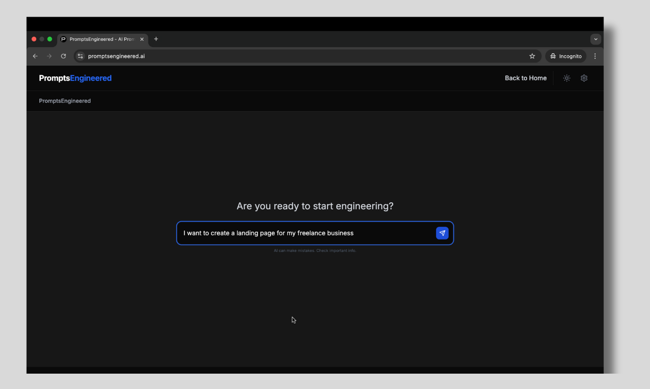 PromptsEngineered screenshot 2