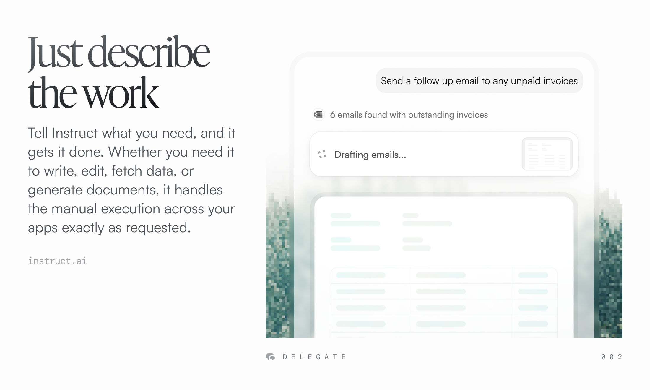 Instruct 2.5 screenshot 2