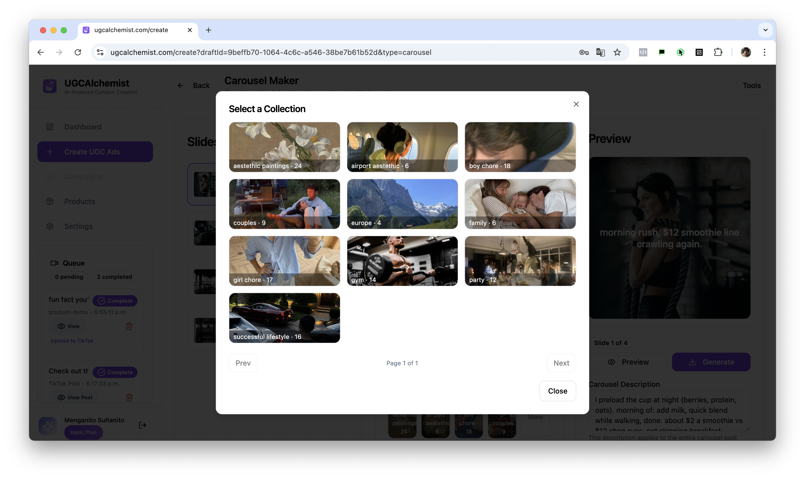 UGCAlchemist screenshot 5