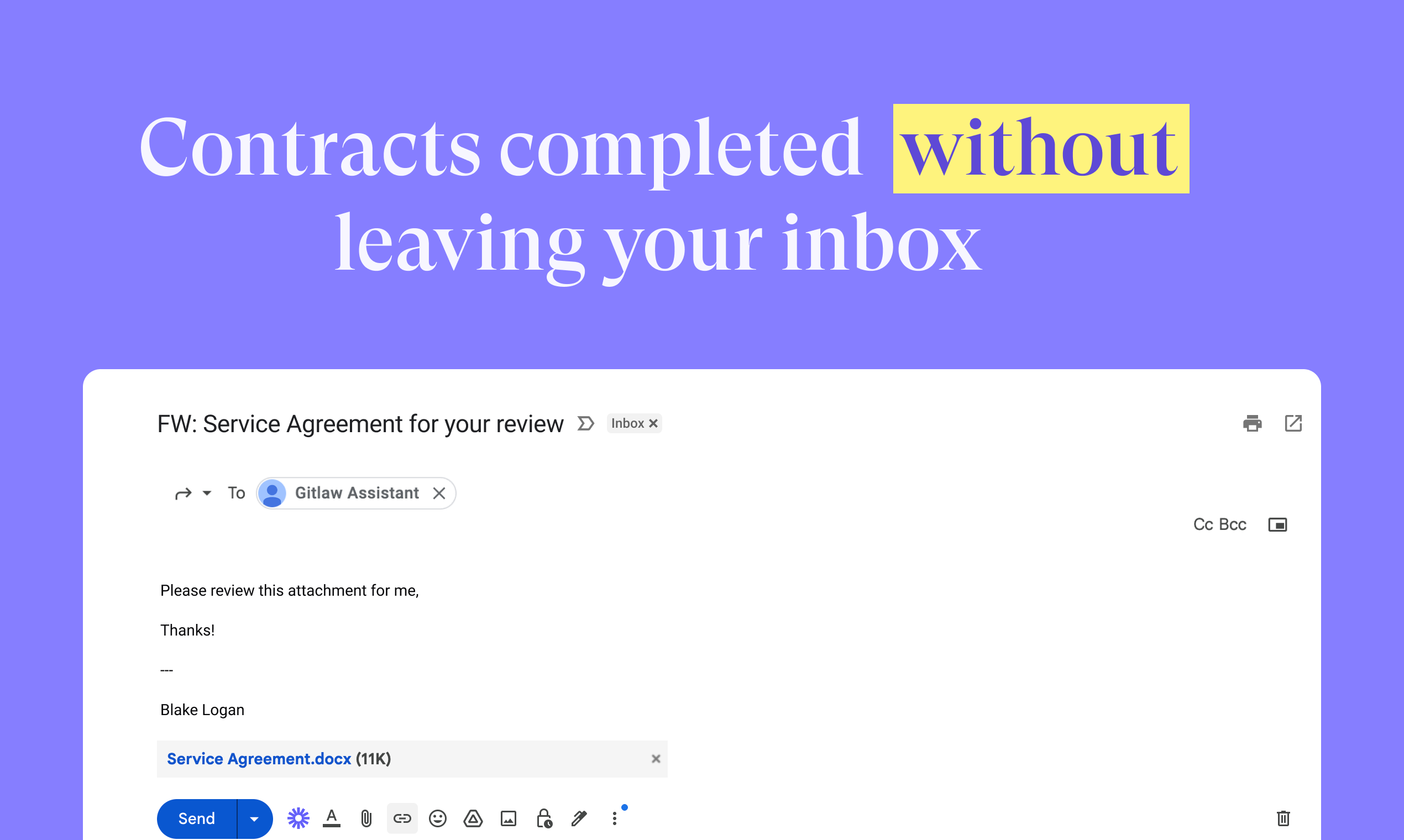 GitLaw Integrations  screenshot 2