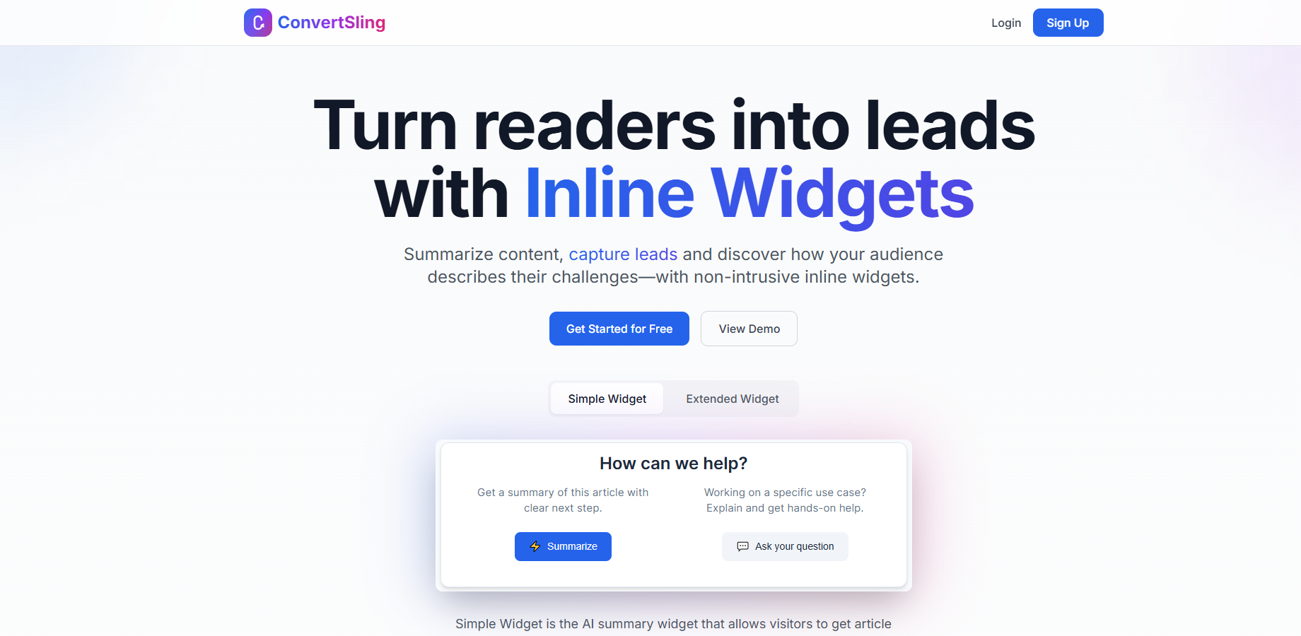 ConvertSling screenshot 1