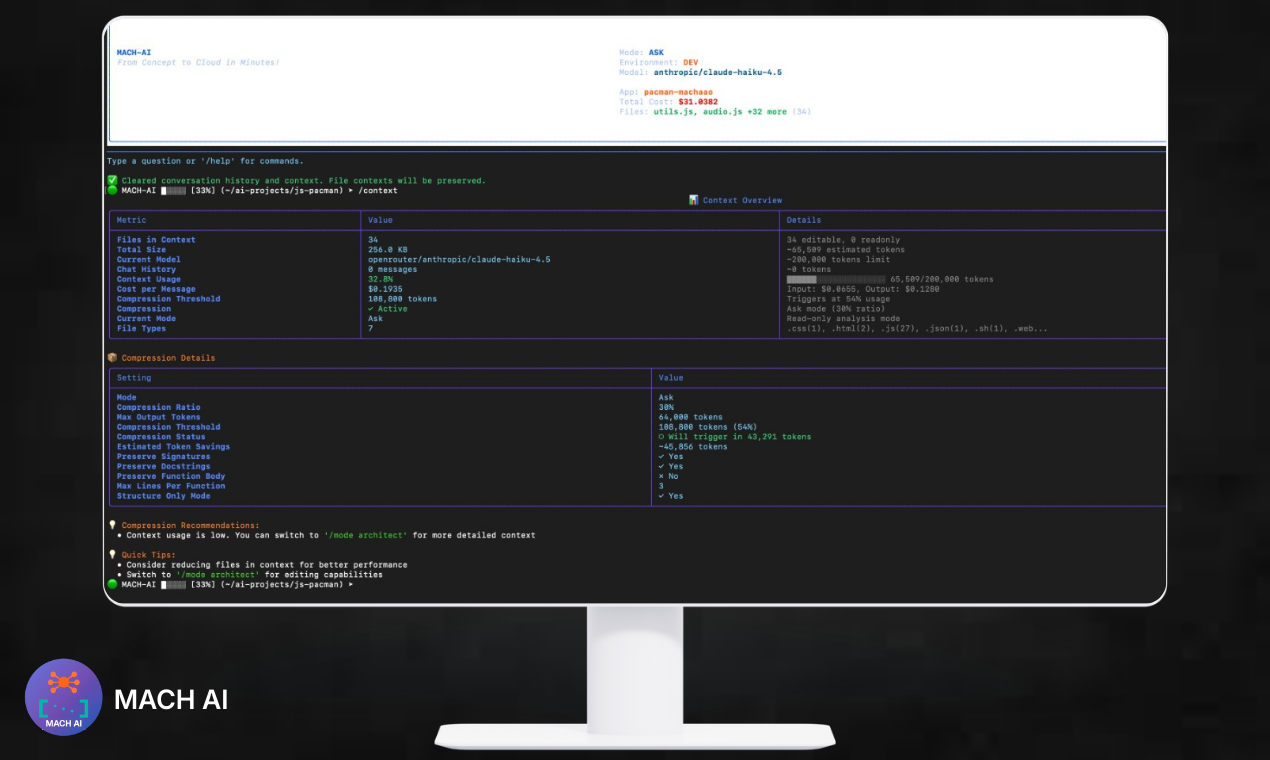 MACH AI screenshot 2