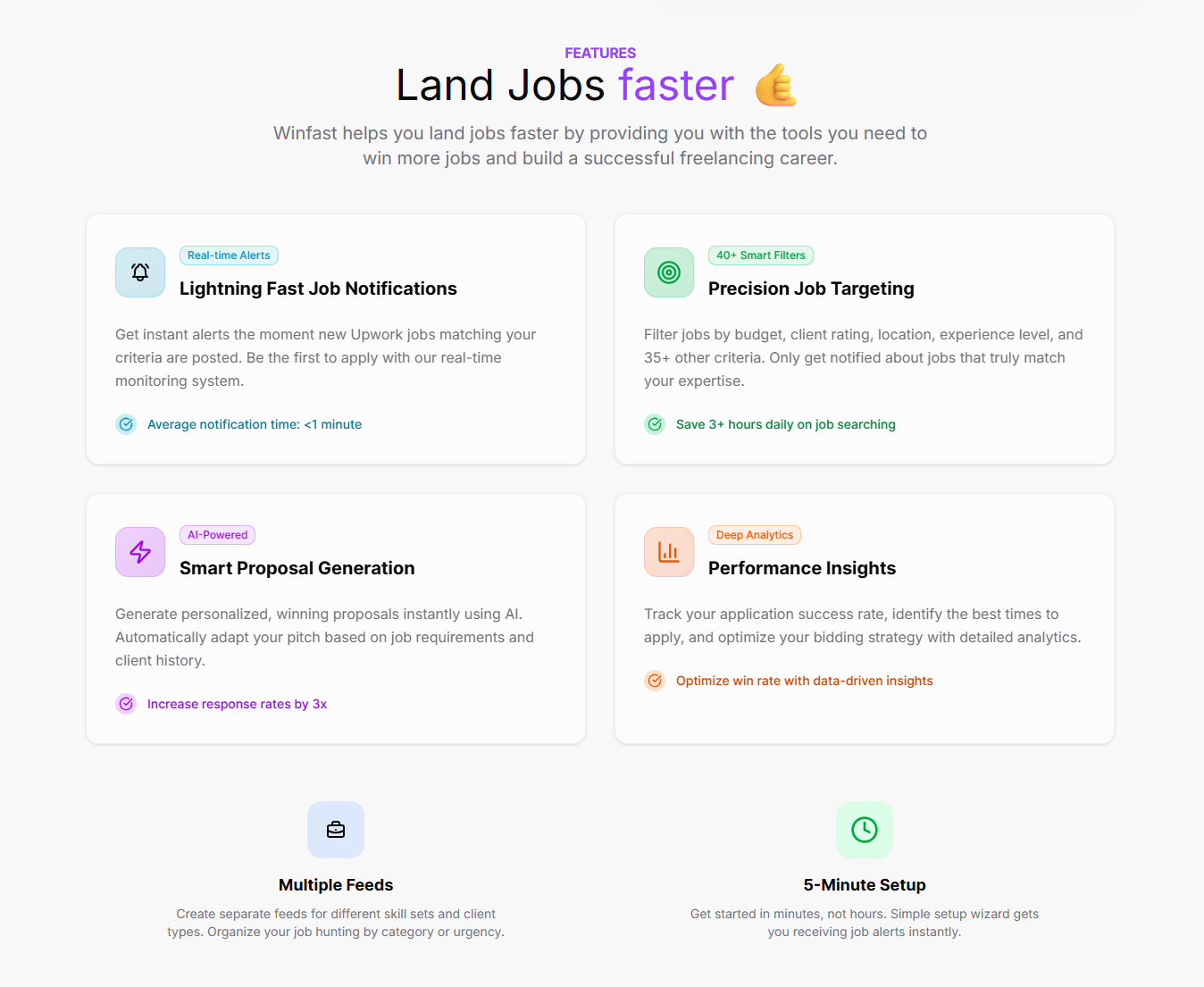 Winfast - Upwork Copilot screenshot 2