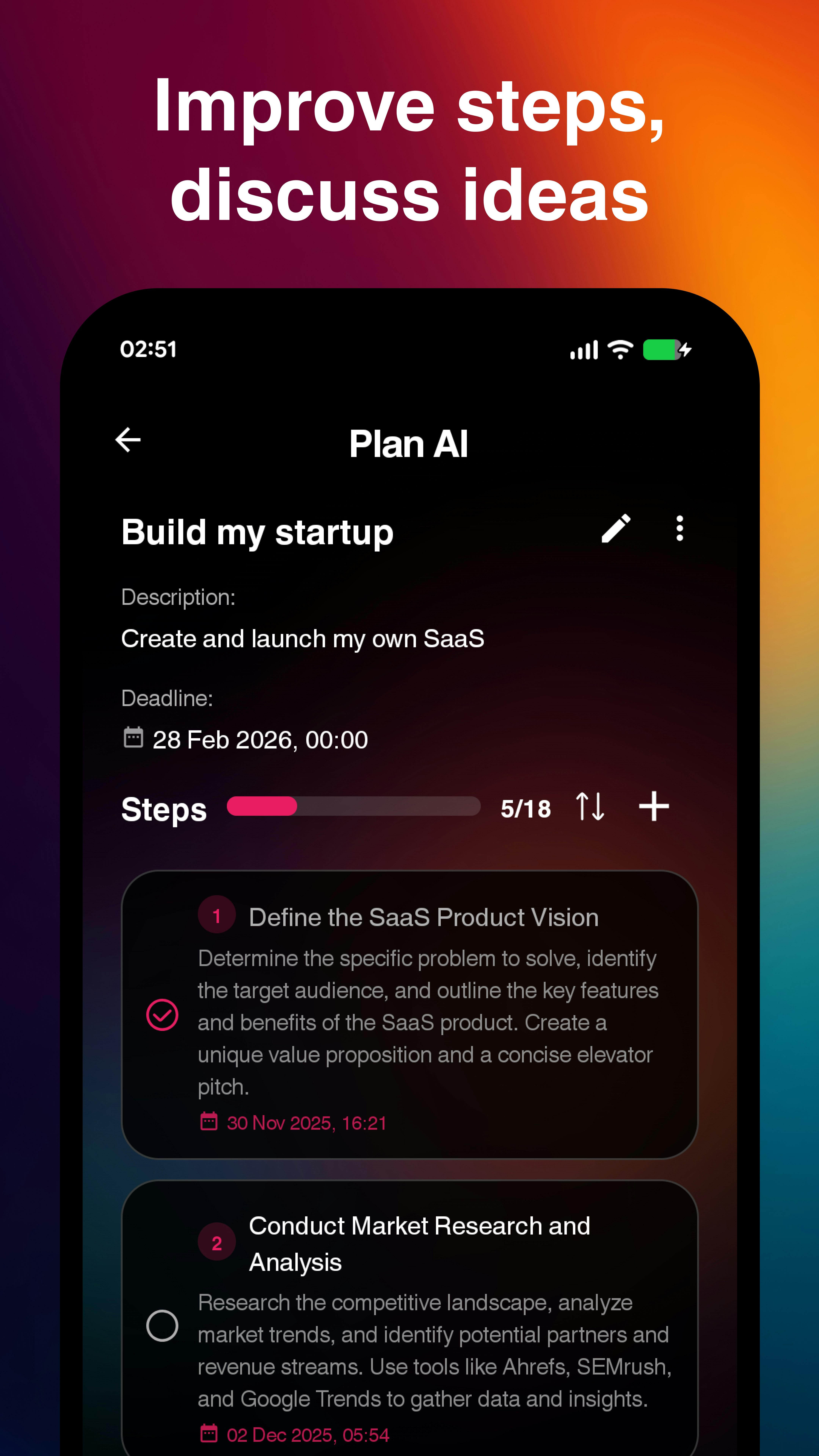 Plan AI – Smart Daily Planner screenshot 2