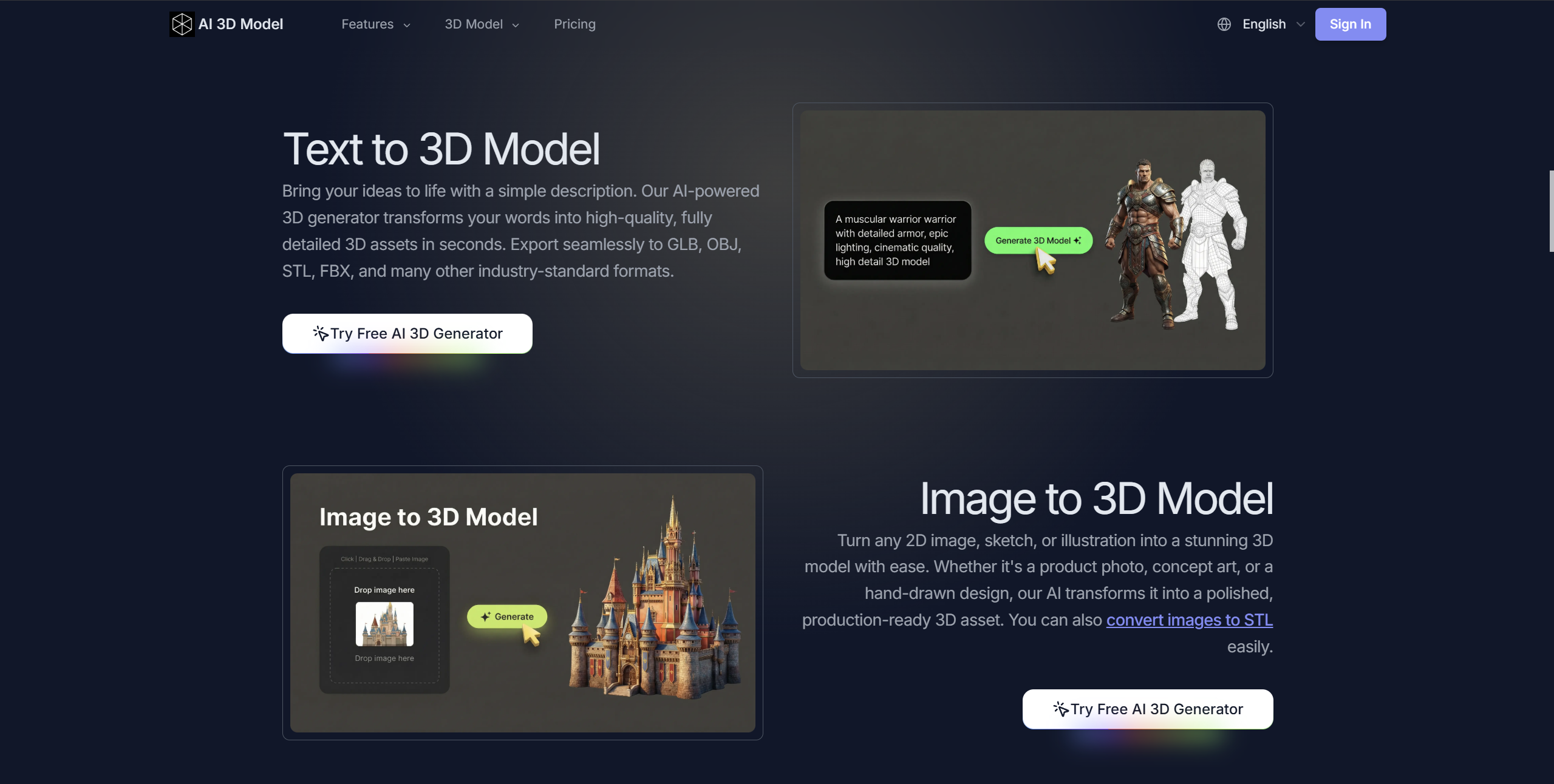 AI 3D Model A Practical Review of a Free screenshot 2