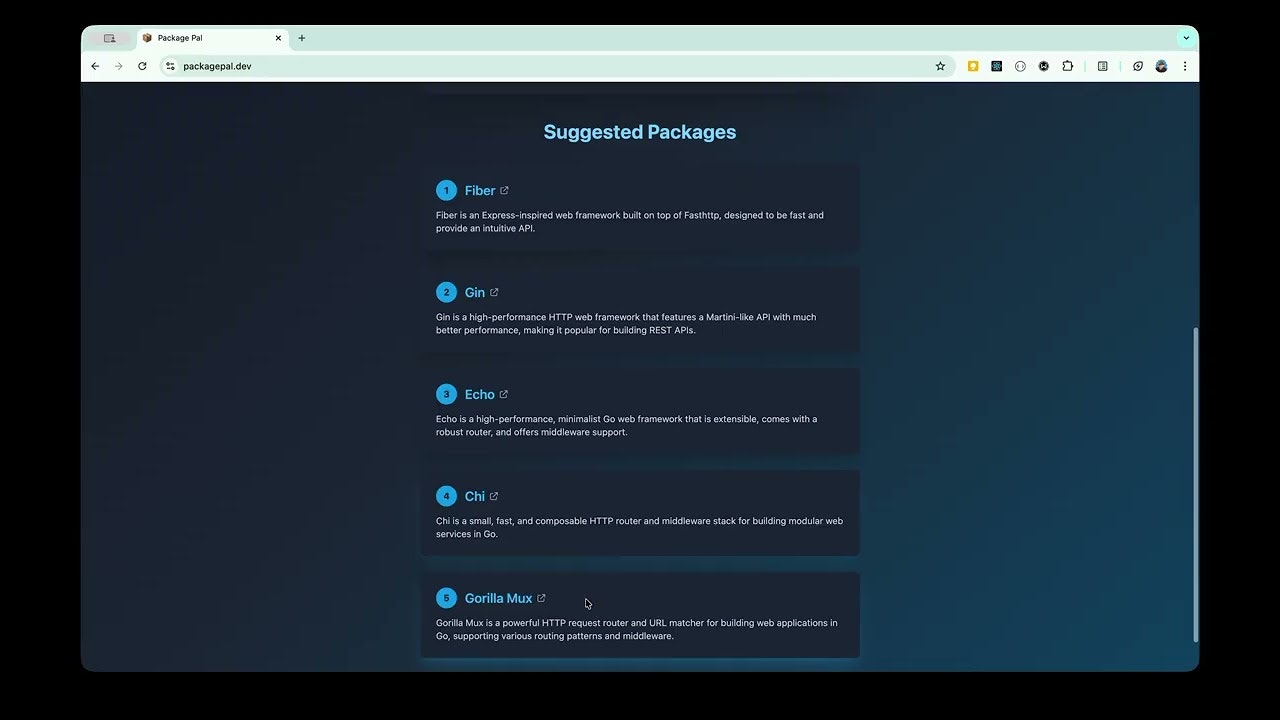 Package Pal screenshot 1