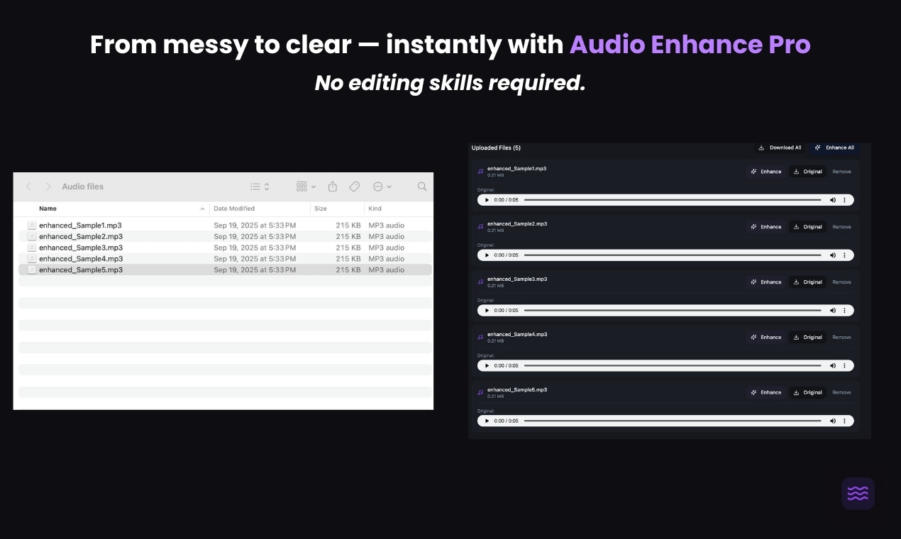 AudioEnhancePro screenshot 2