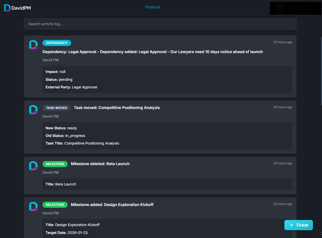 David PM screenshot 4