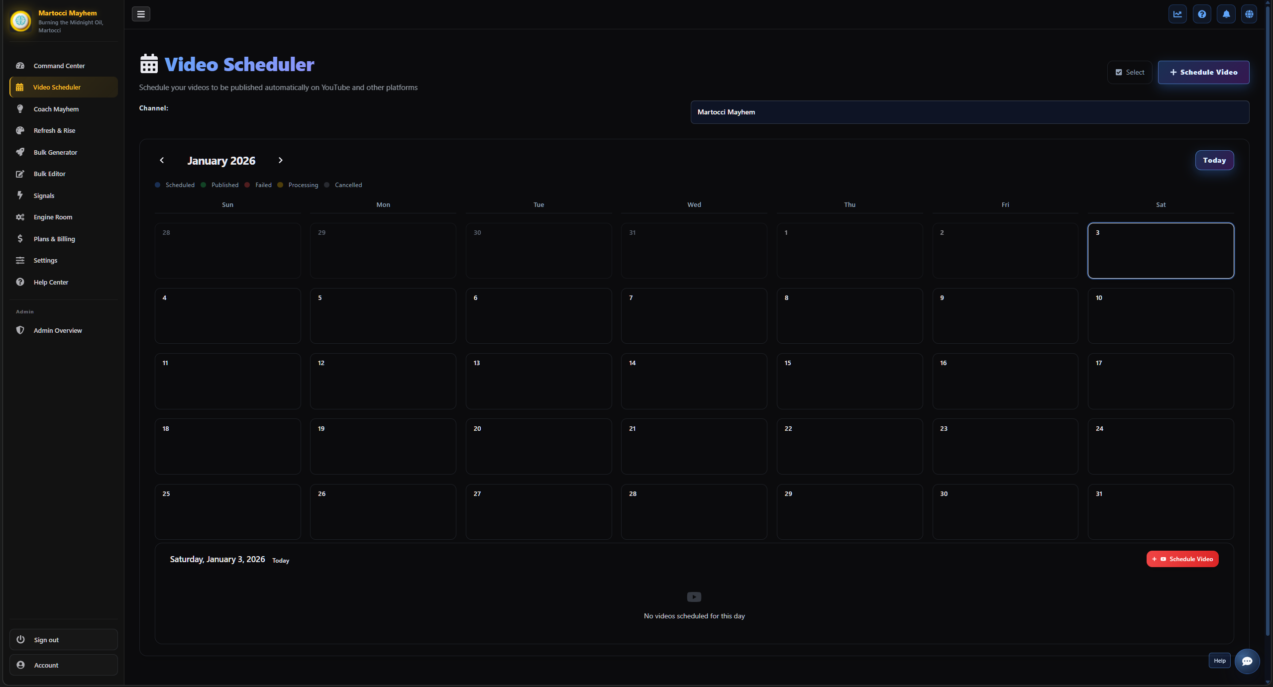 Analytics + Content for YouTube creators screenshot 2