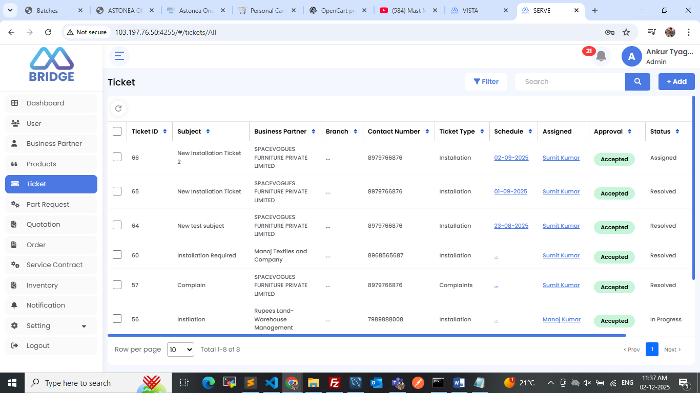 Bridge CRM screenshot 4