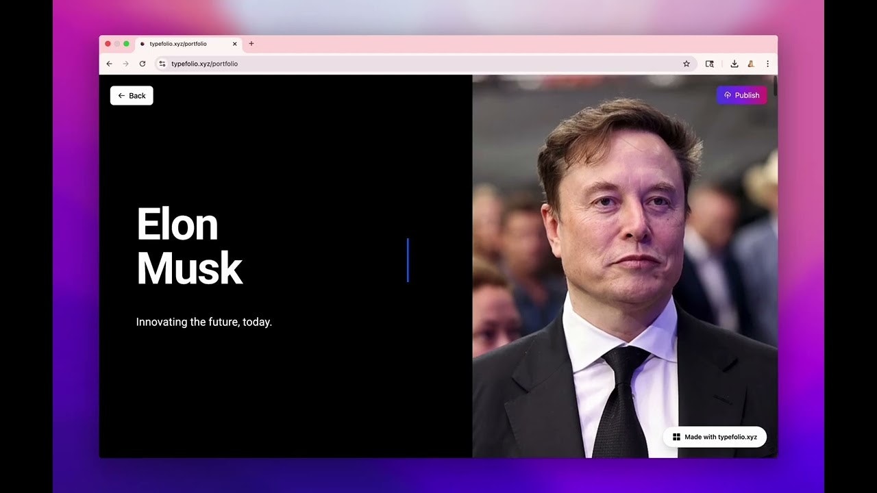 Typefolio screenshot 1