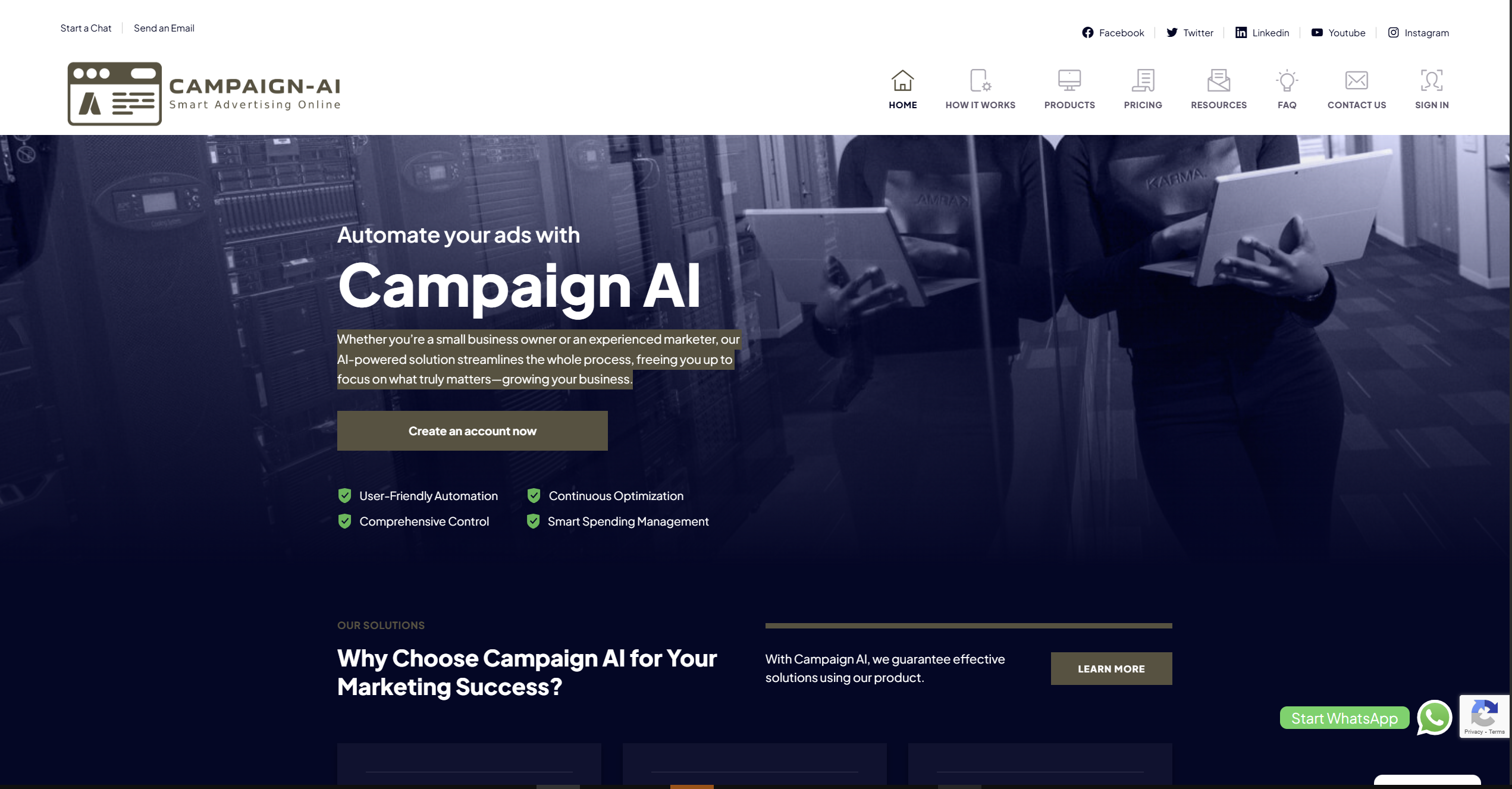Campaign AI screenshot 1