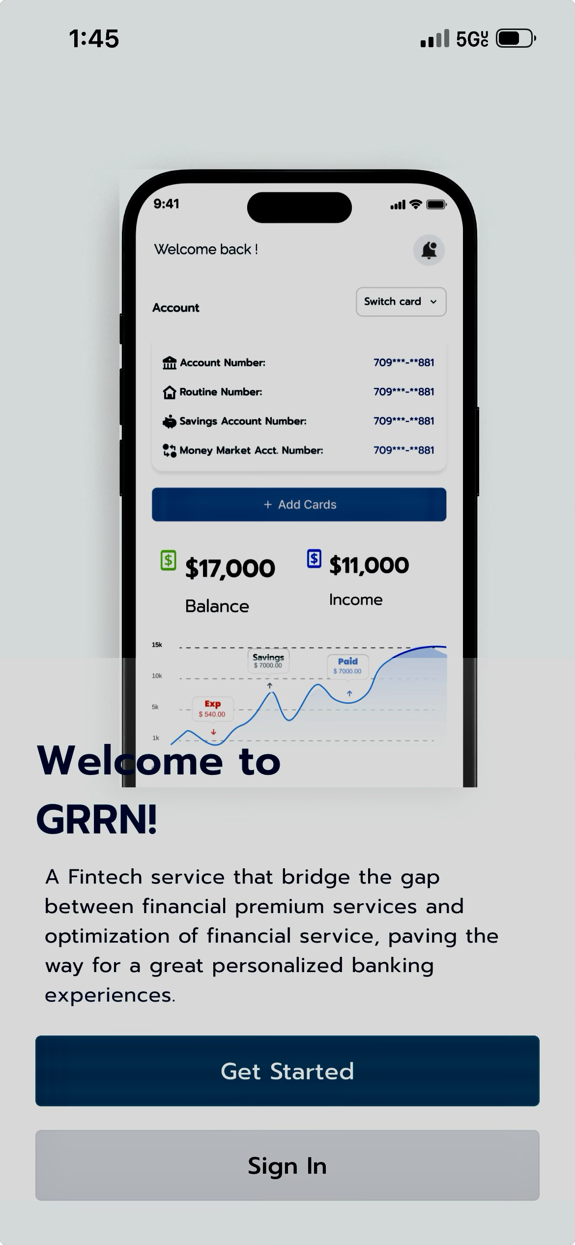 GRRNWallet screenshot 1