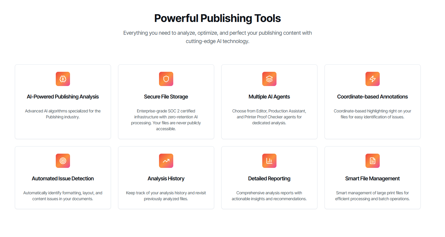 PublishingAI screenshot 1