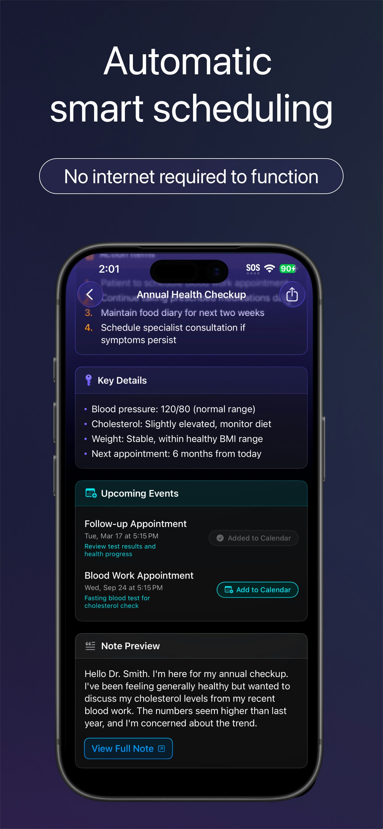 PrivaNota screenshot 3
