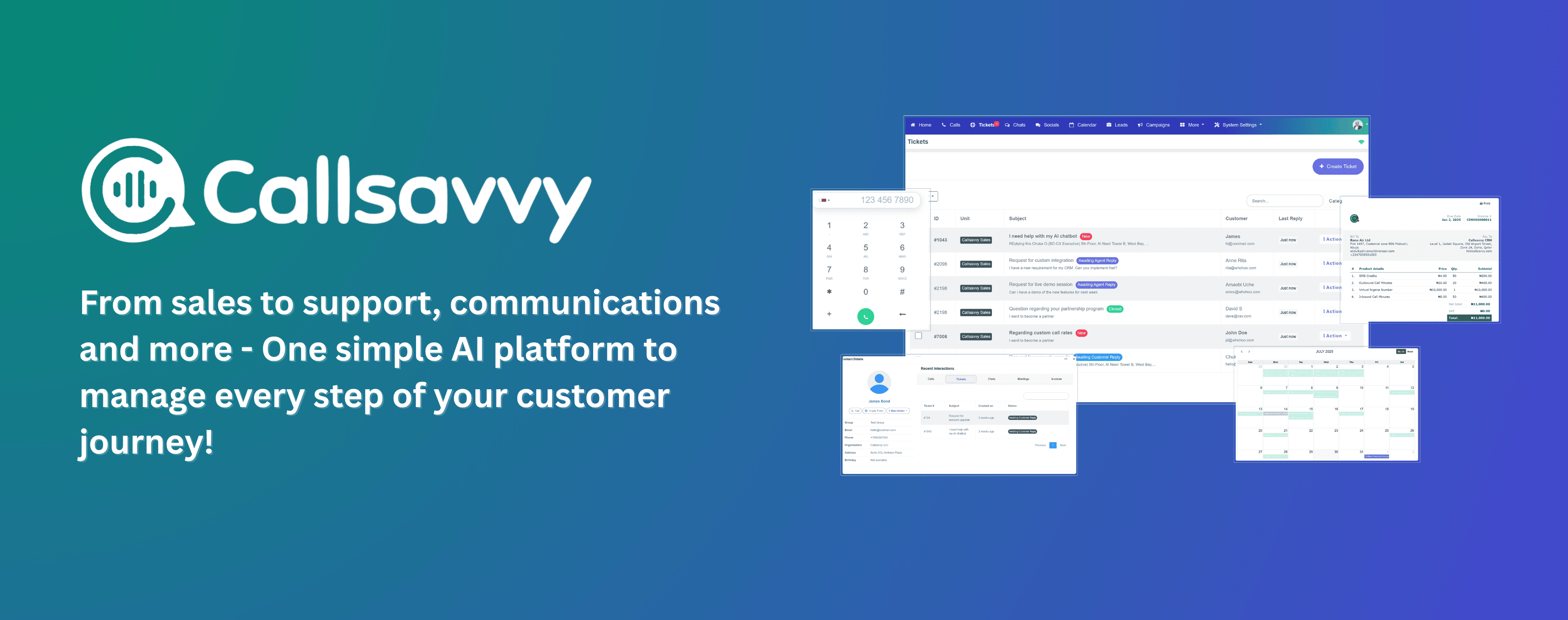 Callsavvy CRM screenshot 1