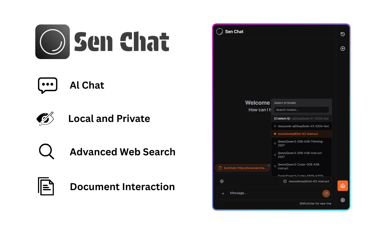Sen Chat screenshot 2