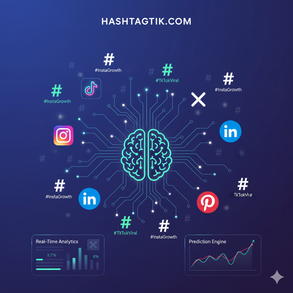 HASHTAGTIK — Free Hashtag Generator screenshot 1