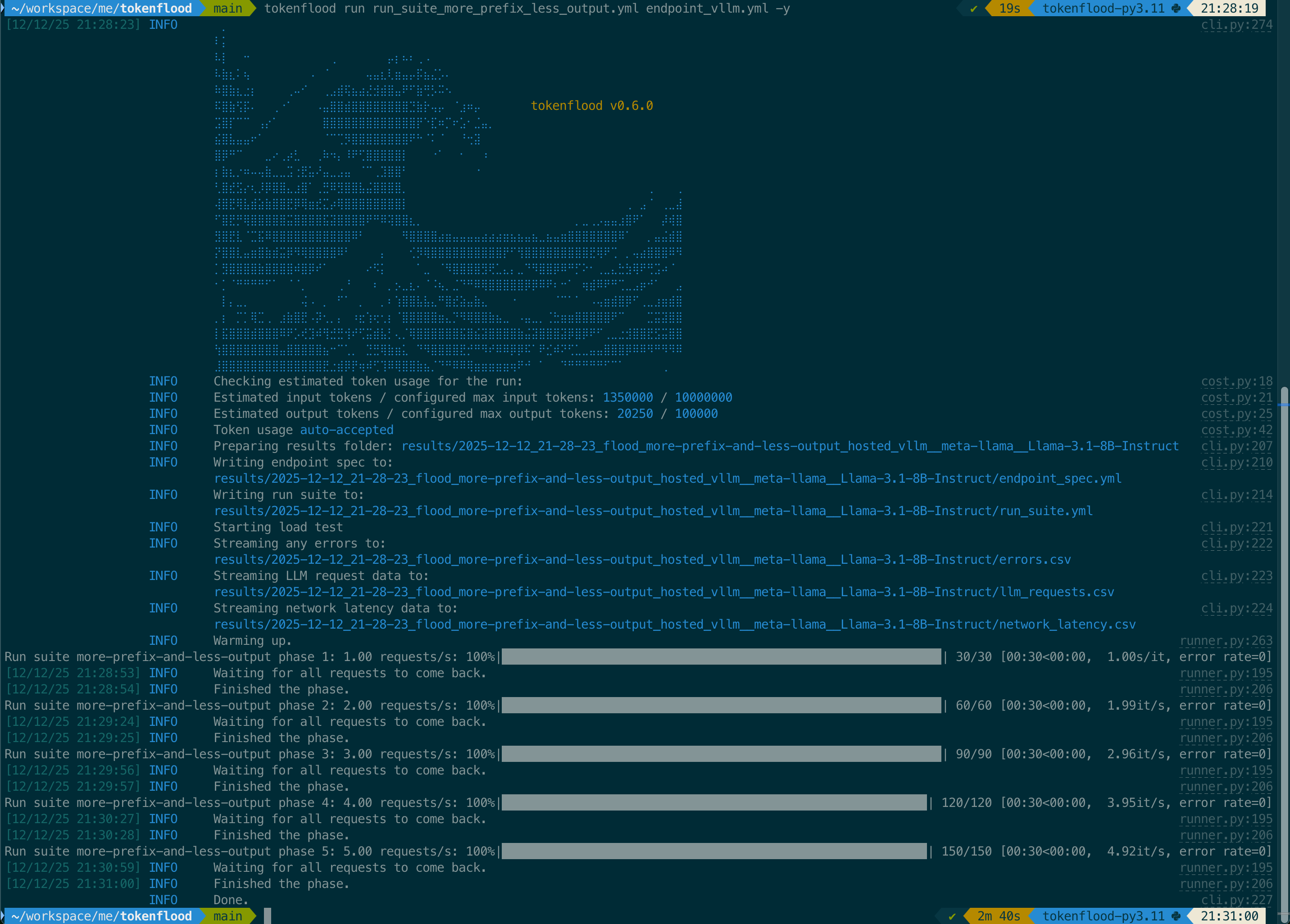 Tokenflood screenshot 4
