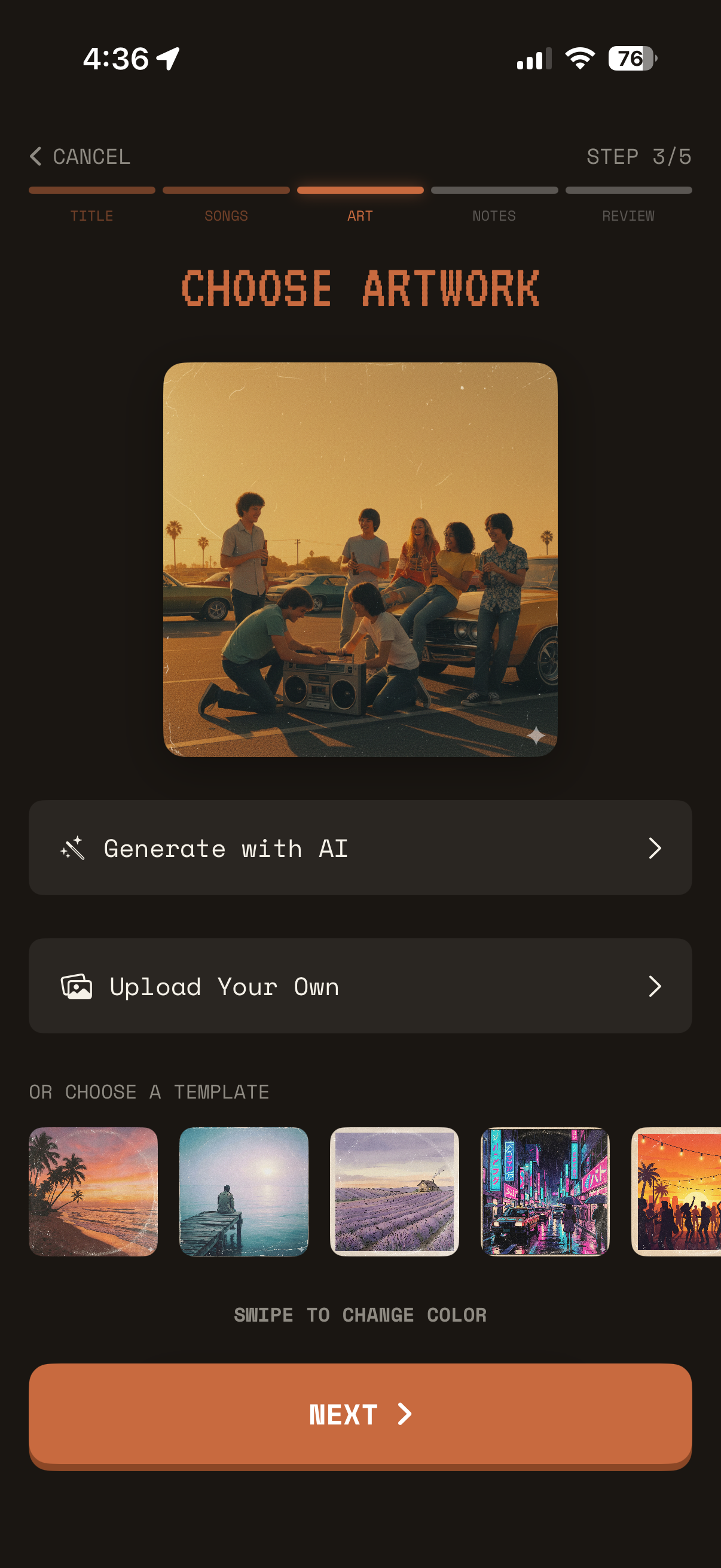Mixtape screenshot 5