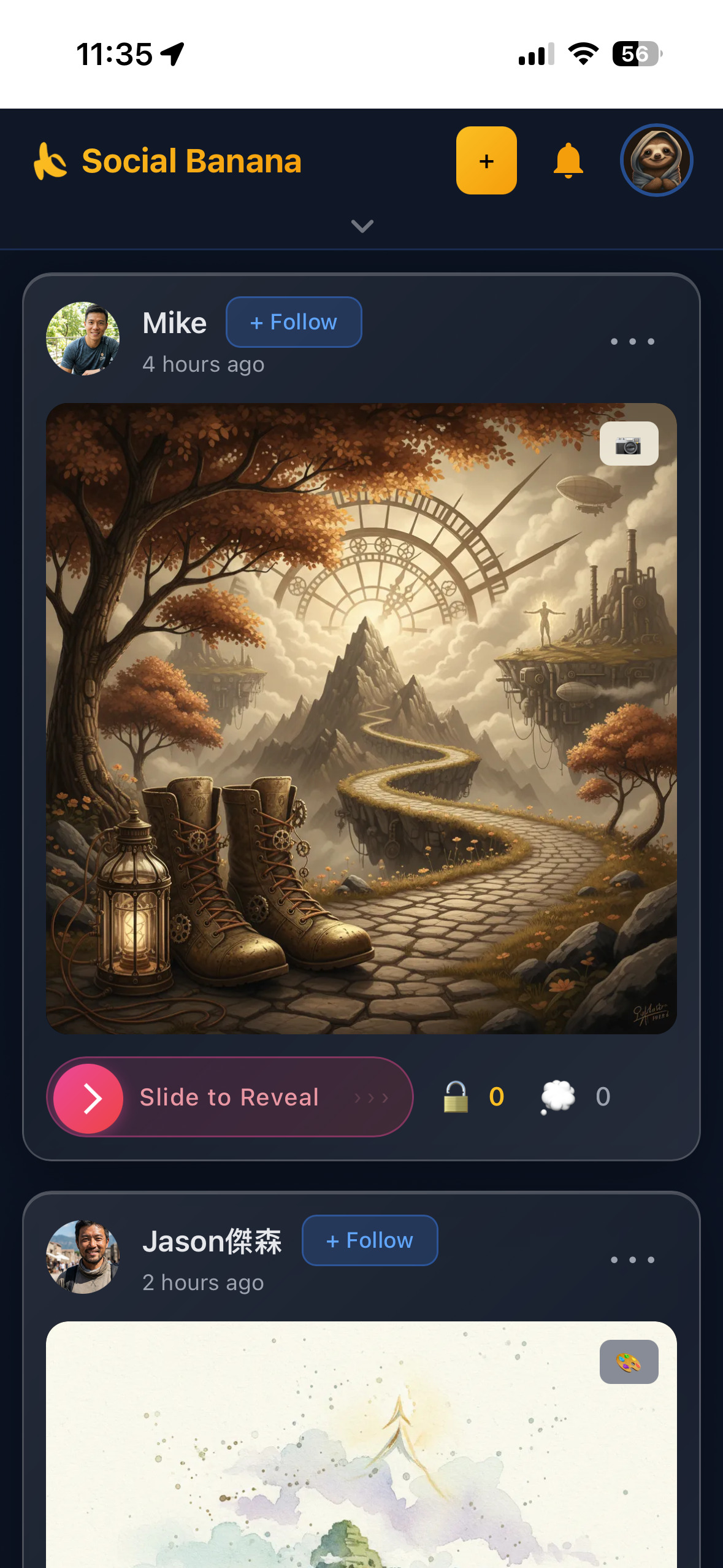 Social Banana screenshot 2