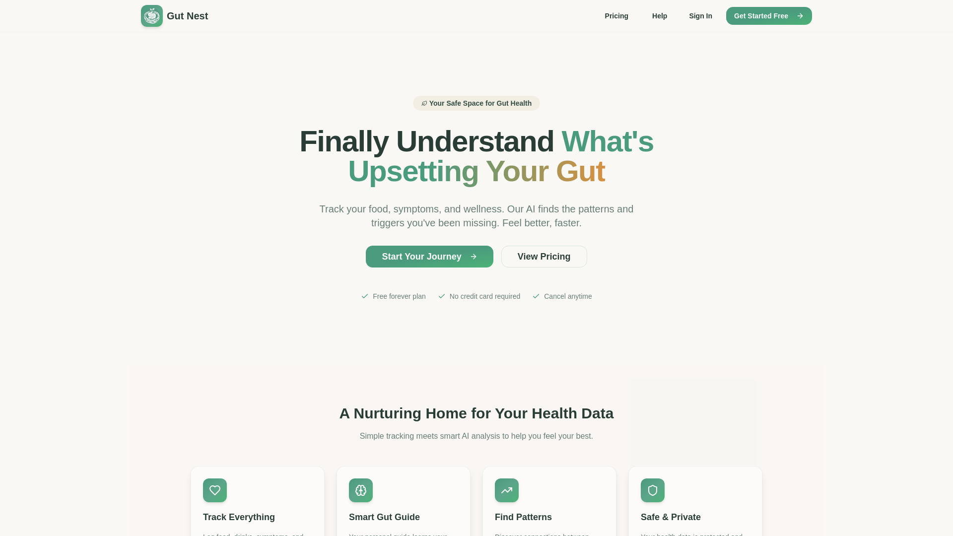 Gut Nest screenshot 1