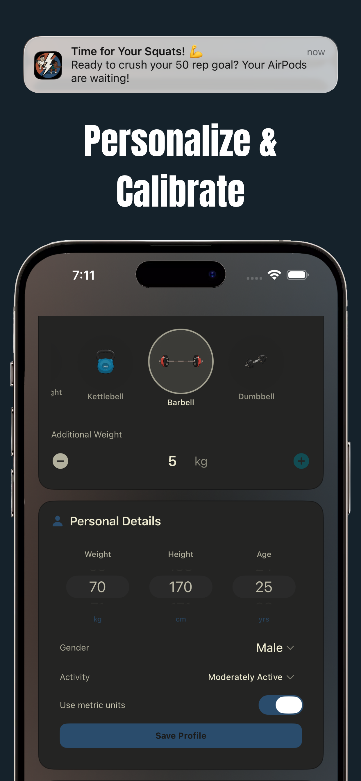 AirUP Reps screenshot 4