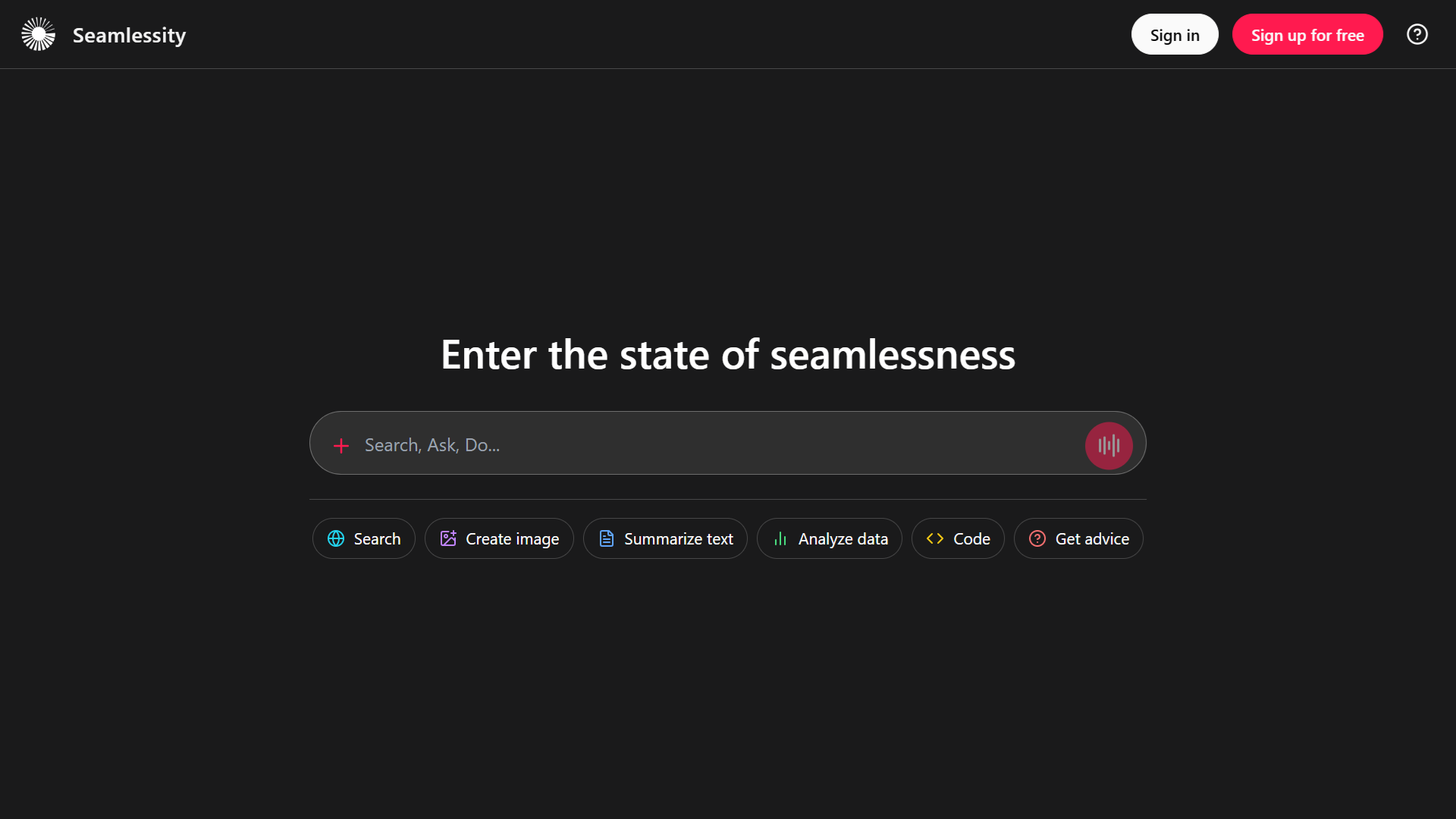 Seamlessity screenshot 1