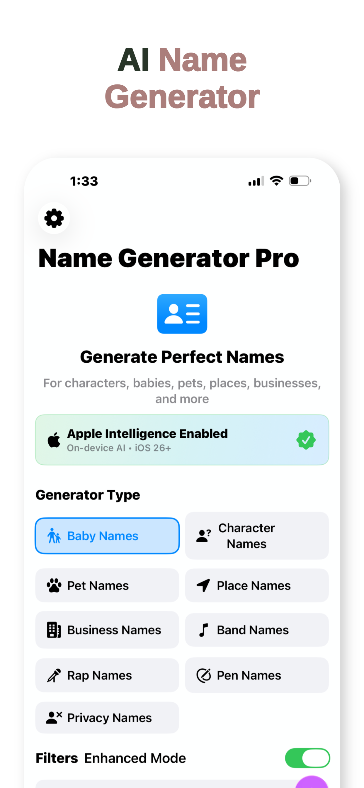 Name Generator Pro screenshot 3