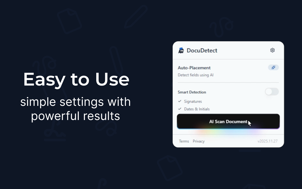WayOfThat: DocuSign Field Auto-Placement screenshot 3