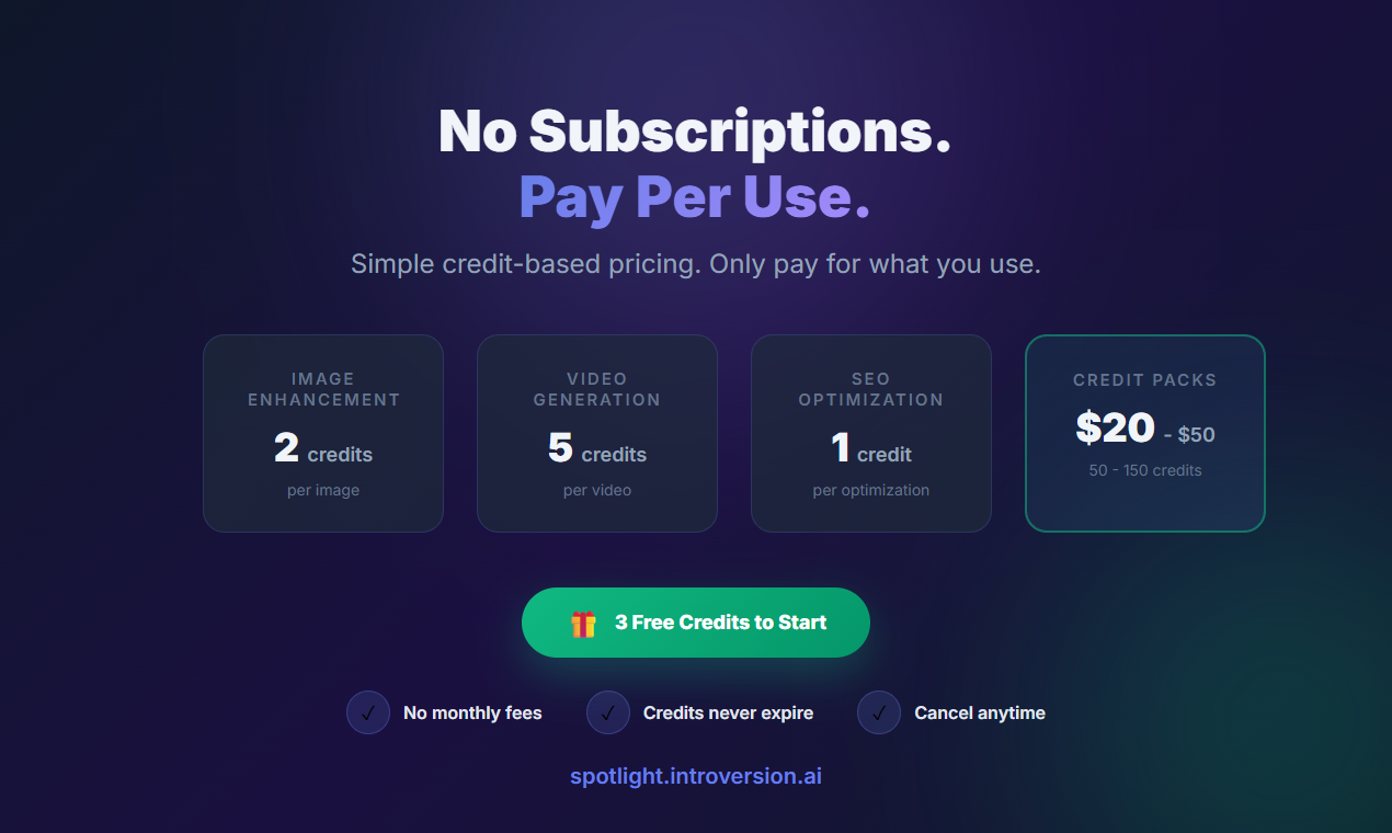 Spotlight AI Studio screenshot 5