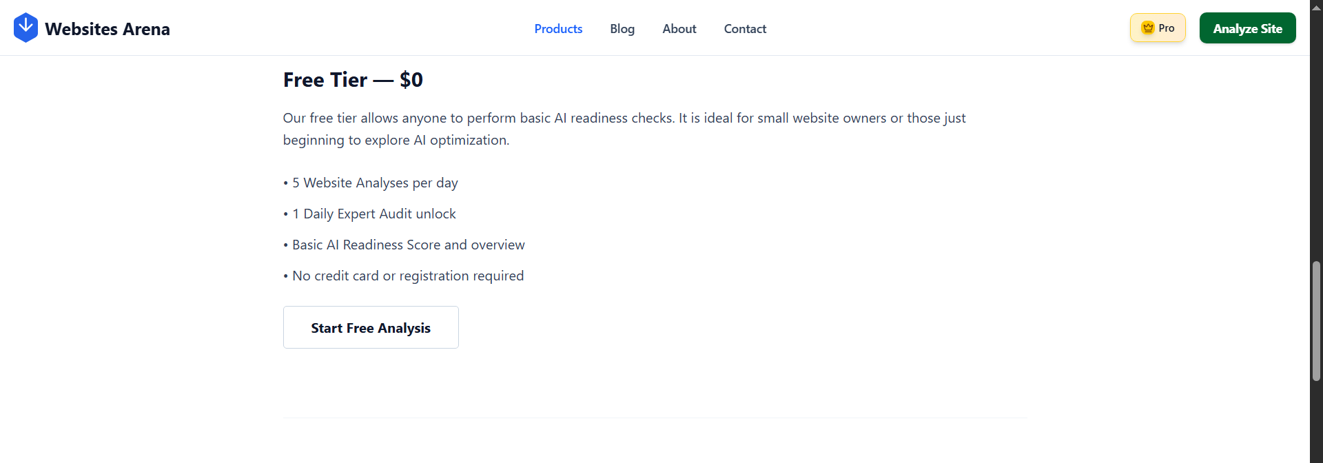 Websites Arena screenshot 8