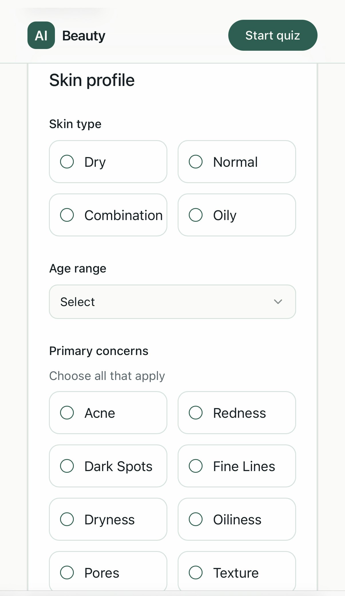 AI Beauty Recommender screenshot 2