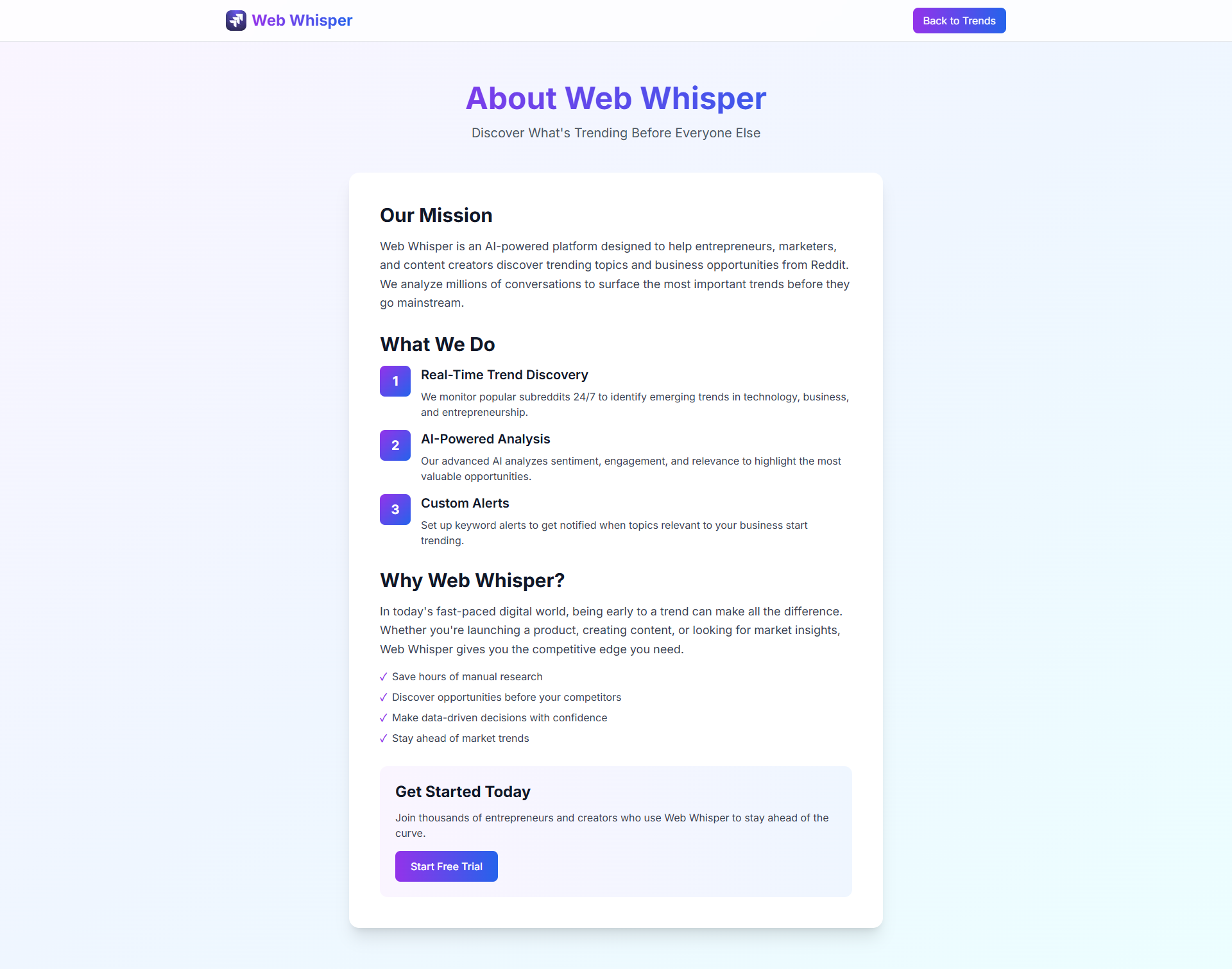 Web Whisper screenshot 9