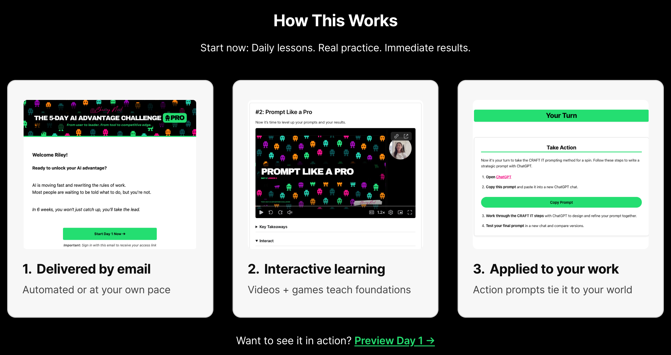 The 5-Day AI Advantage Challenge screenshot 2