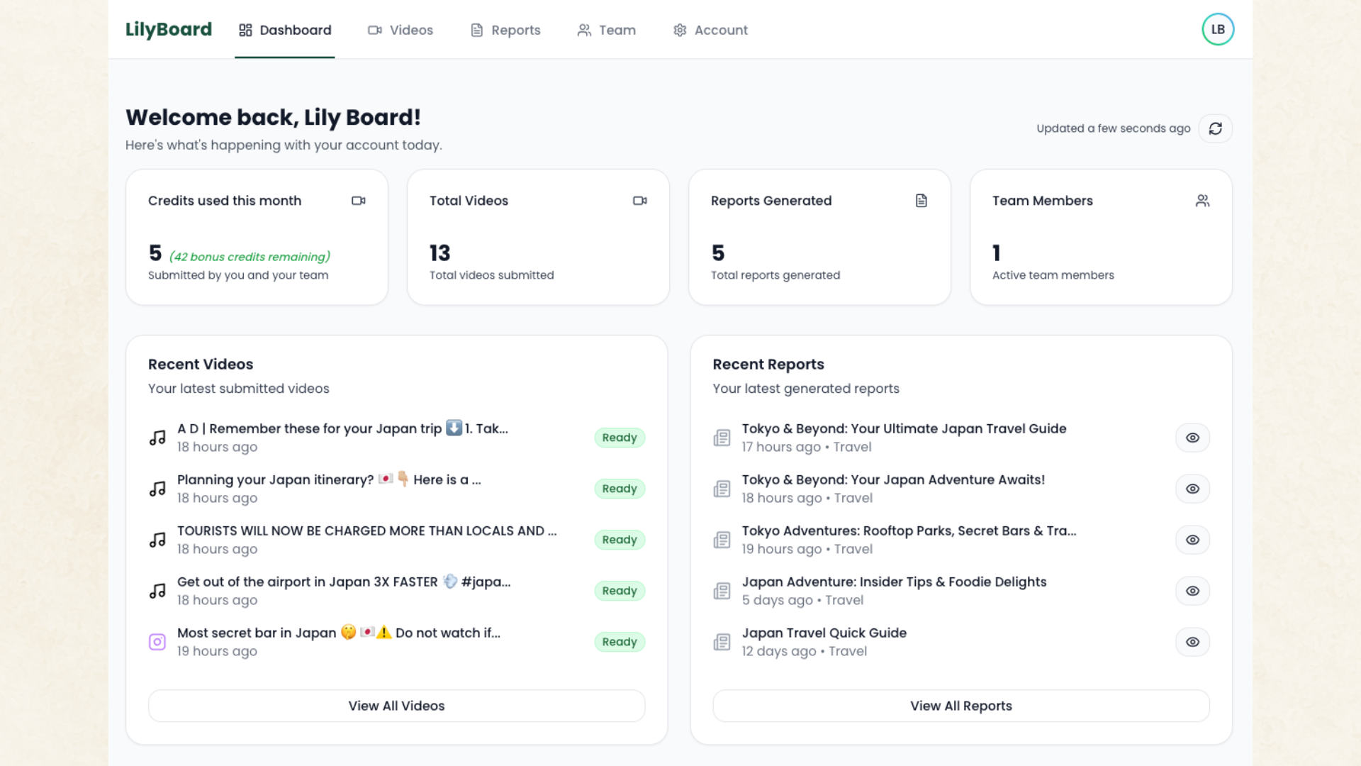 LilyBoard screenshot 2