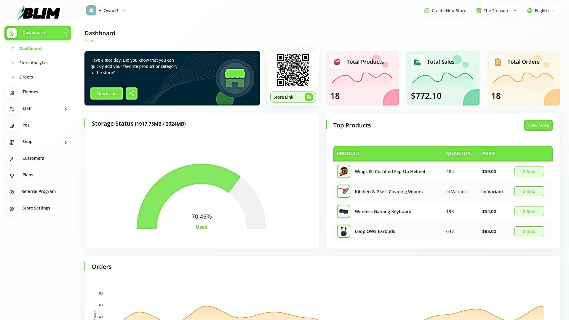 Blim | eCommerce Website Builder with AI screenshot 2