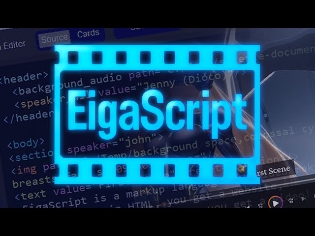 EigaScript: Script-Based Video Maker screenshot 1