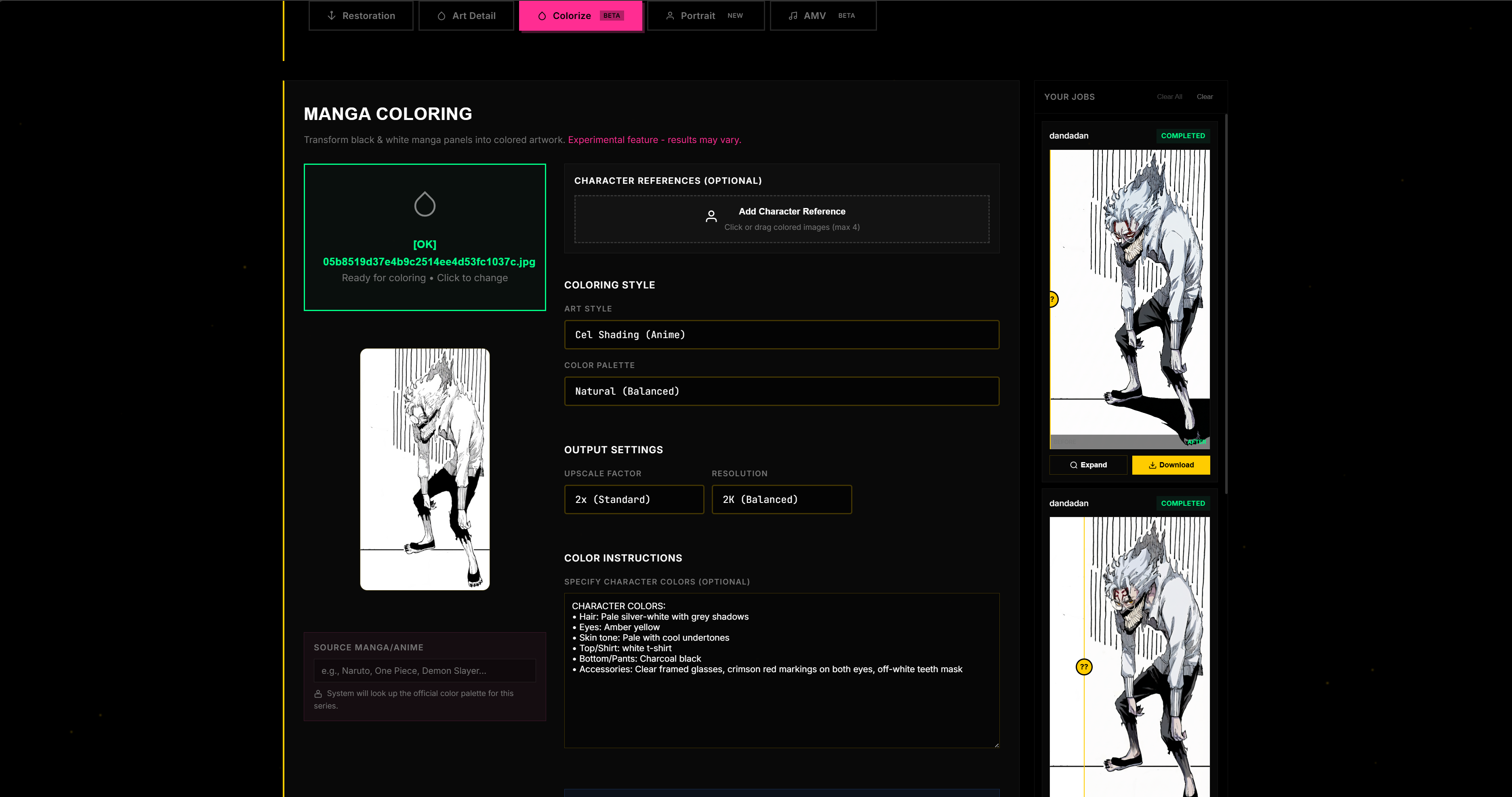 Comic Restore screenshot 4