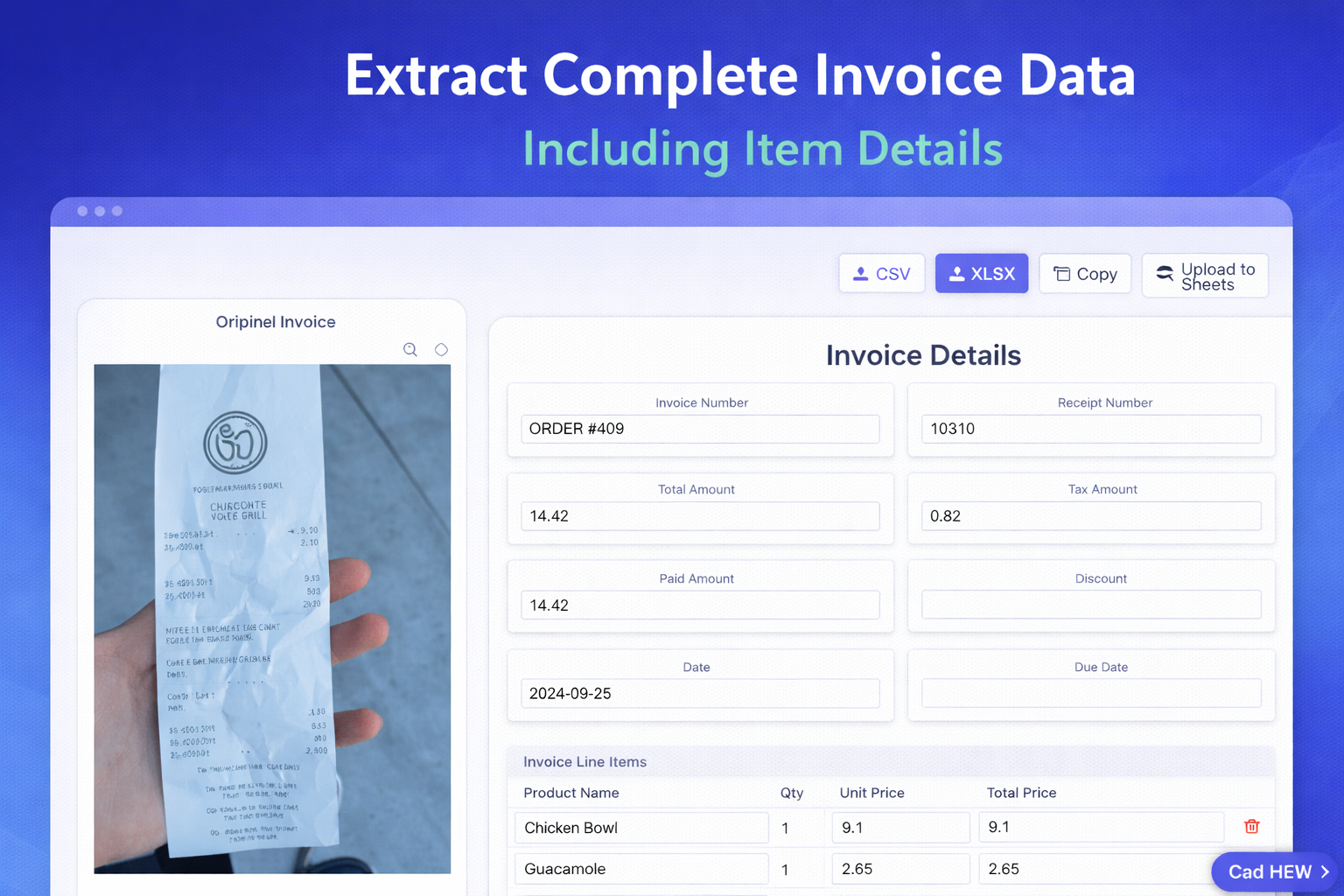 InvoiceConverter screenshot 3