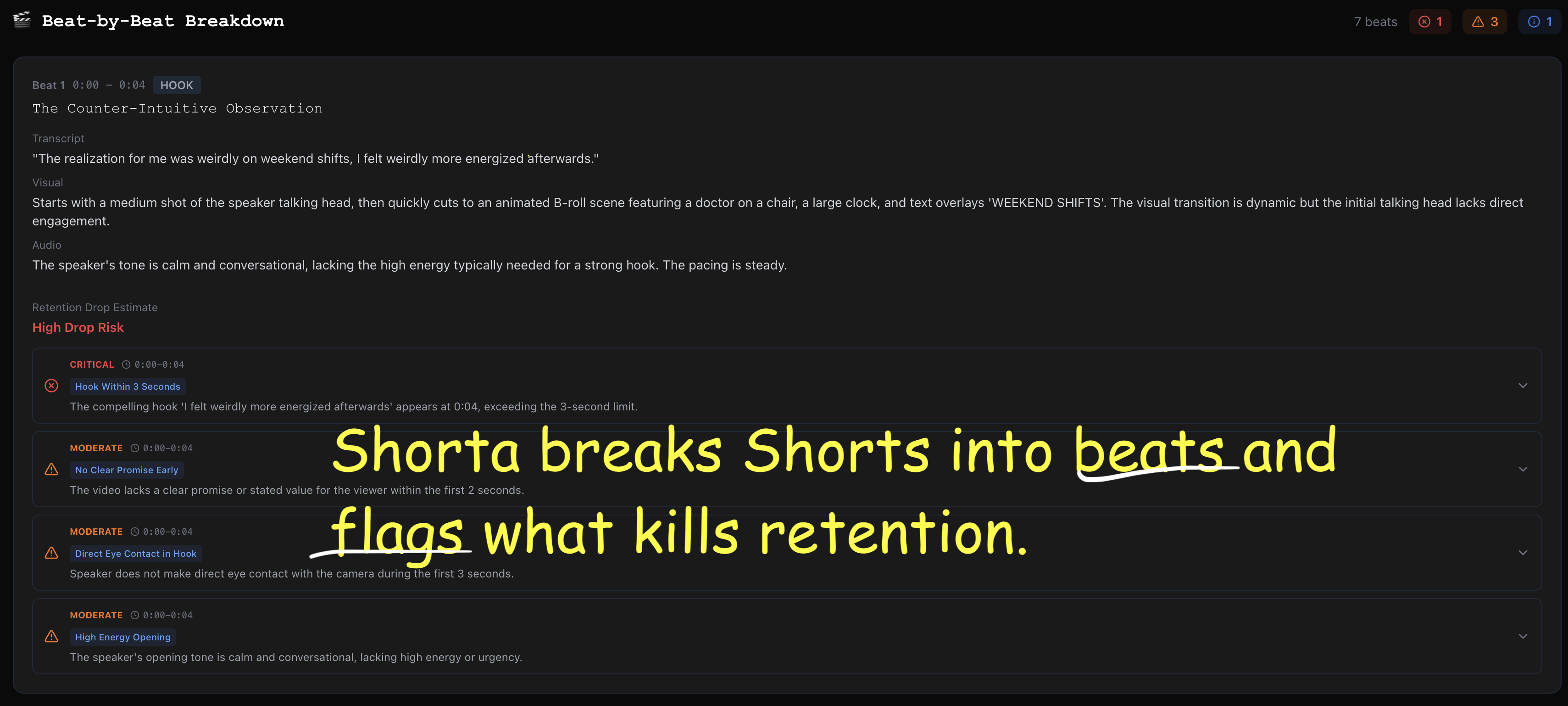Shorta AI screenshot 2