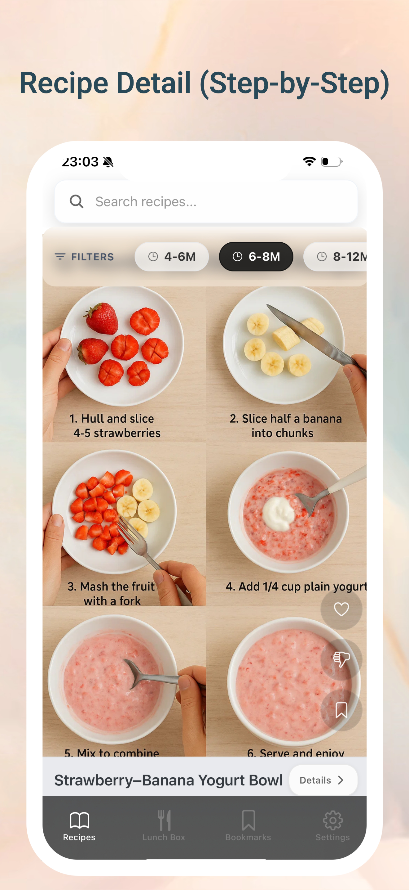 DearBaby Solid Food screenshot 4