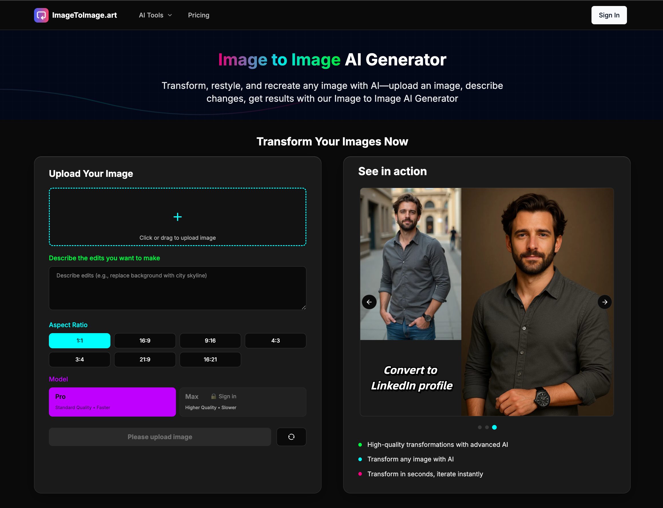 Image to Image screenshot 1