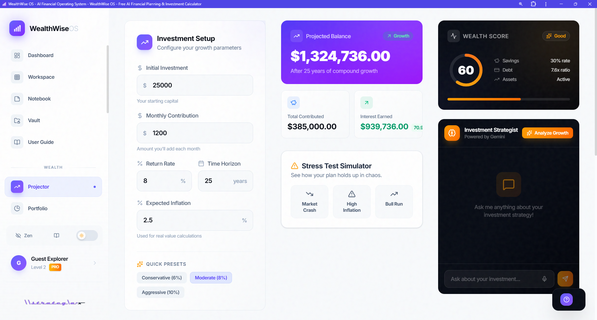 WealthWise OS screenshot 11