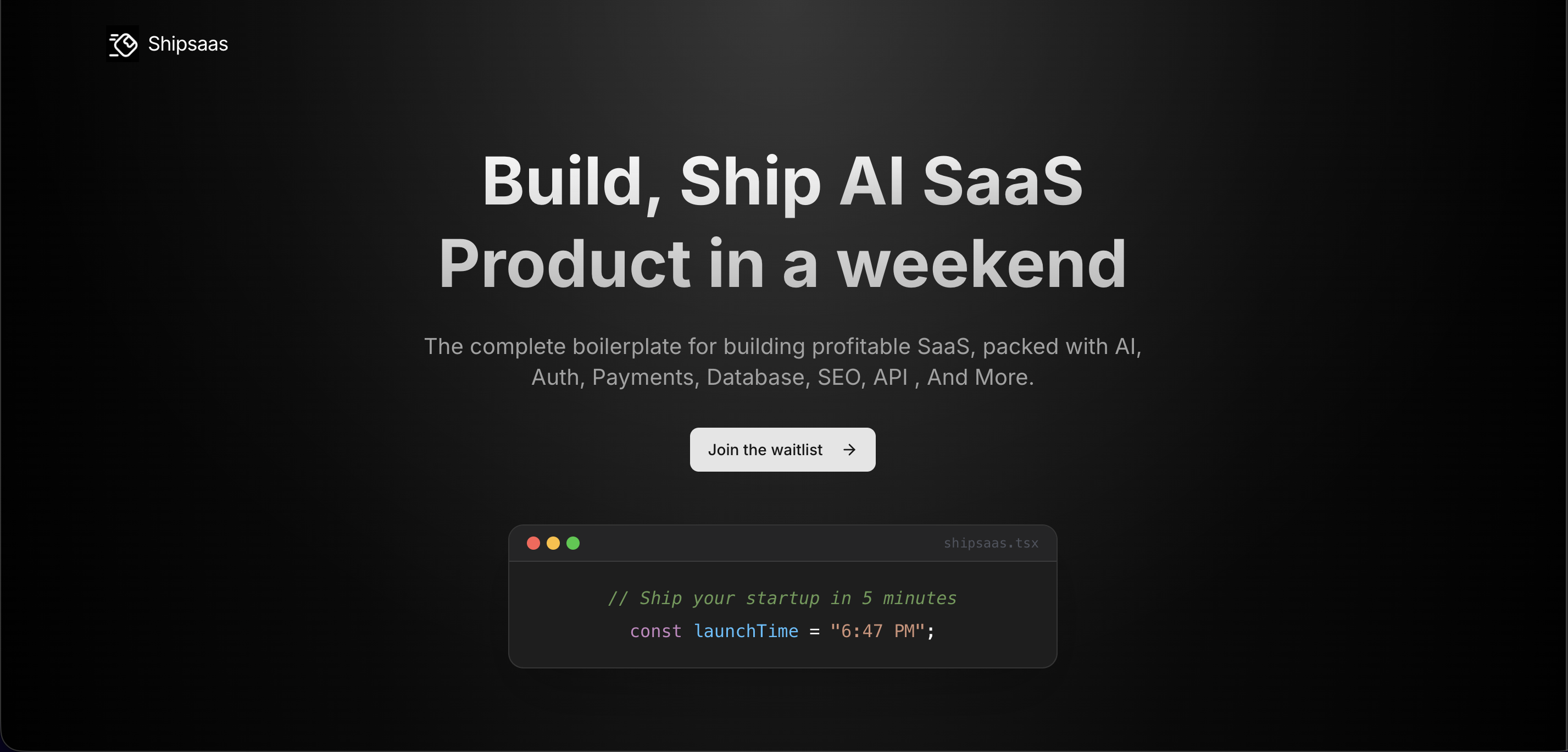 shipsaas screenshot 1