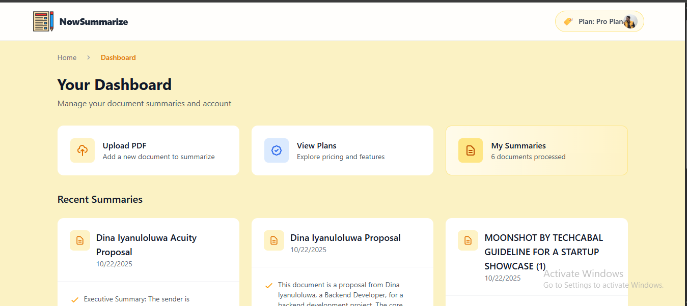 NowSummarize screenshot 4