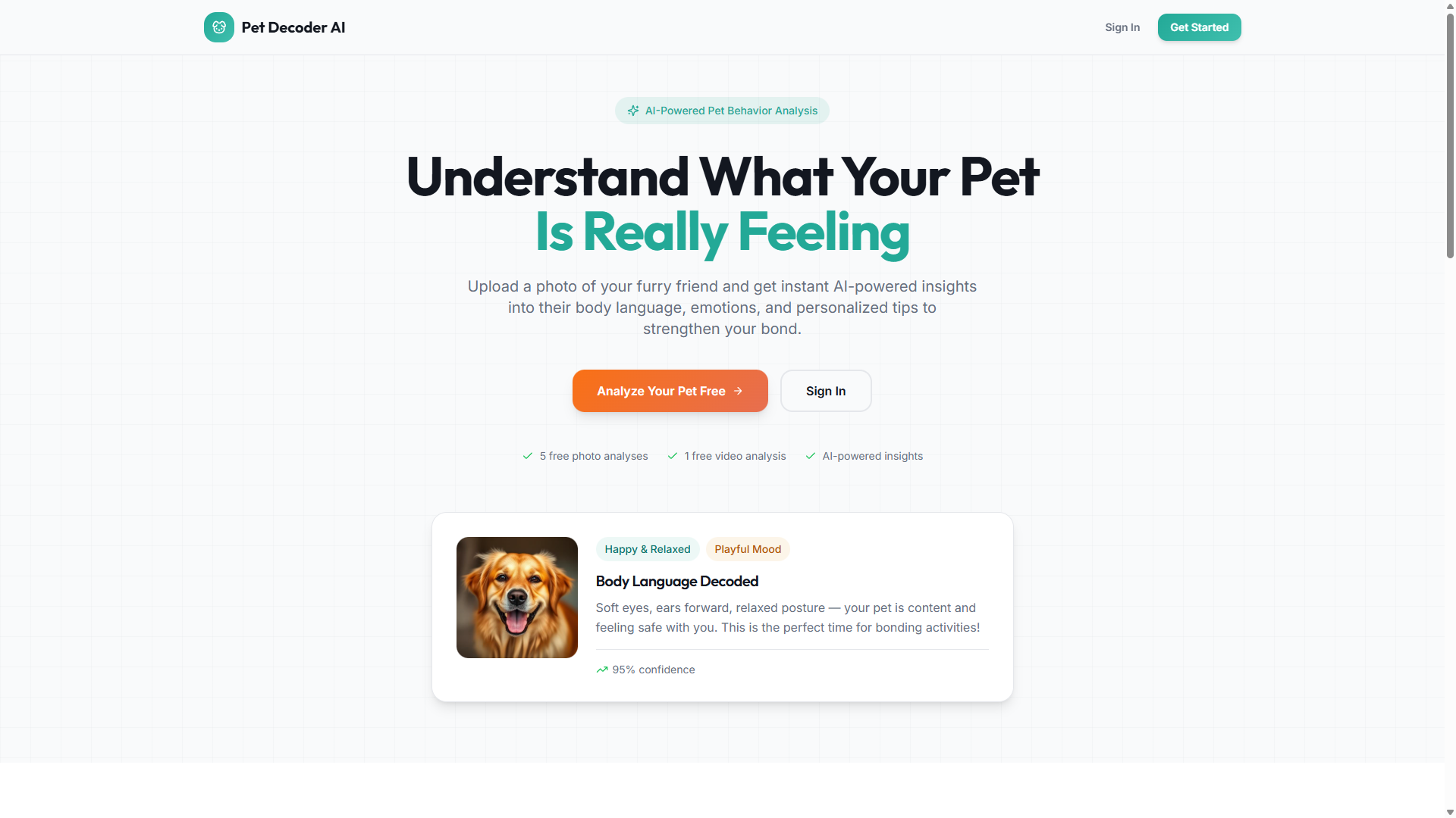 Pet Decoder AI screenshot 2