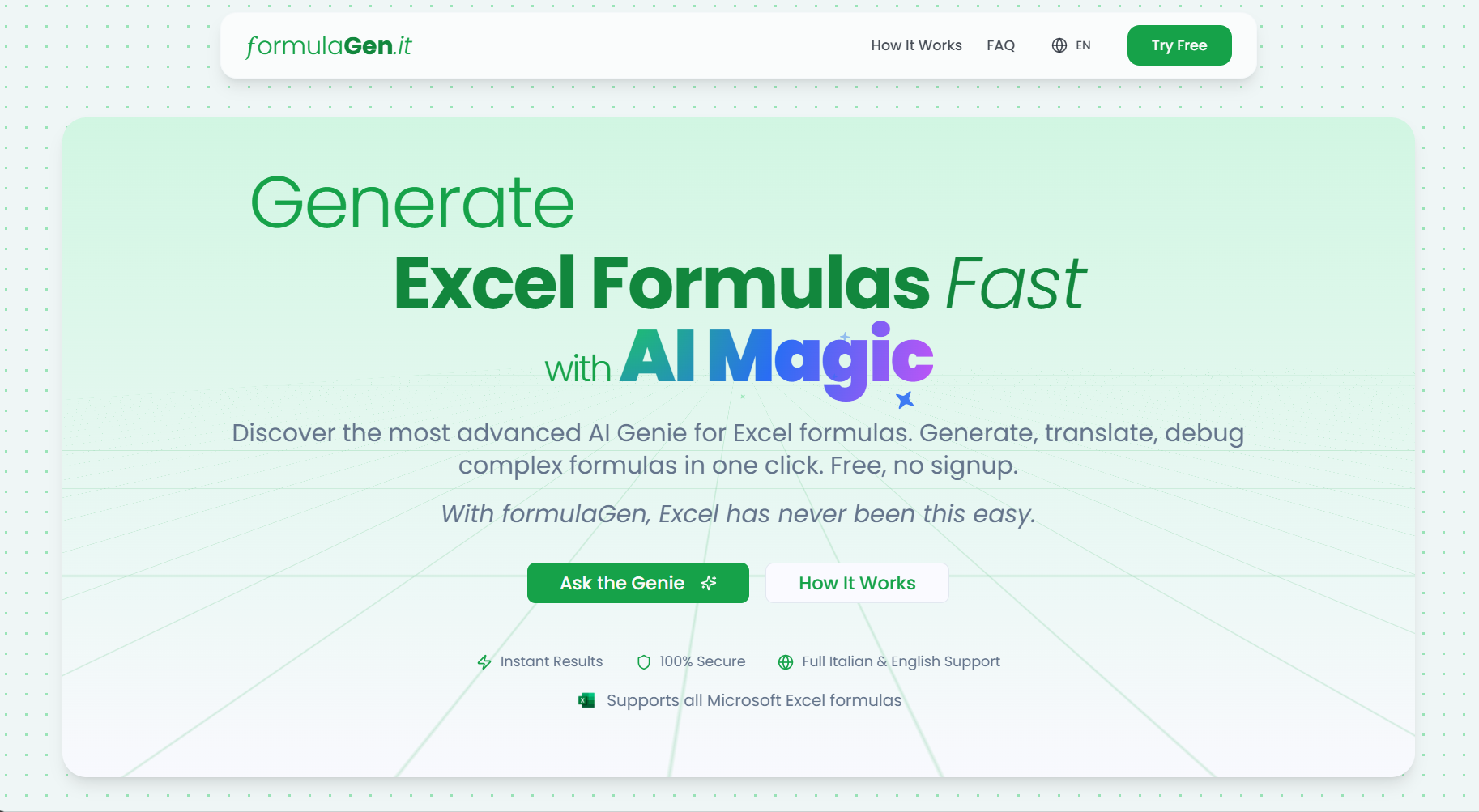 formulaGen screenshot 2