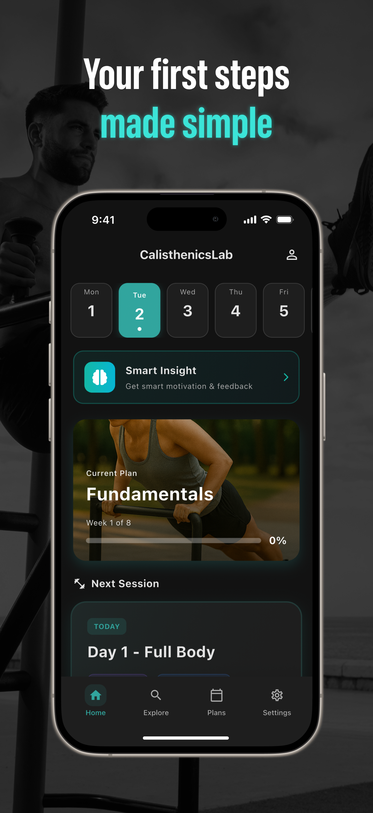 CalisthenicsLab screenshot 2